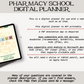 Pharmacy Student Digital Planner | DATED 2024-2025 Pharmacy School Academic Planner |  Periodic Table Cover