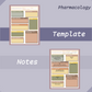 Indispensable Notes Template | Essentials | Pharmacy Study Guide | Digital Download