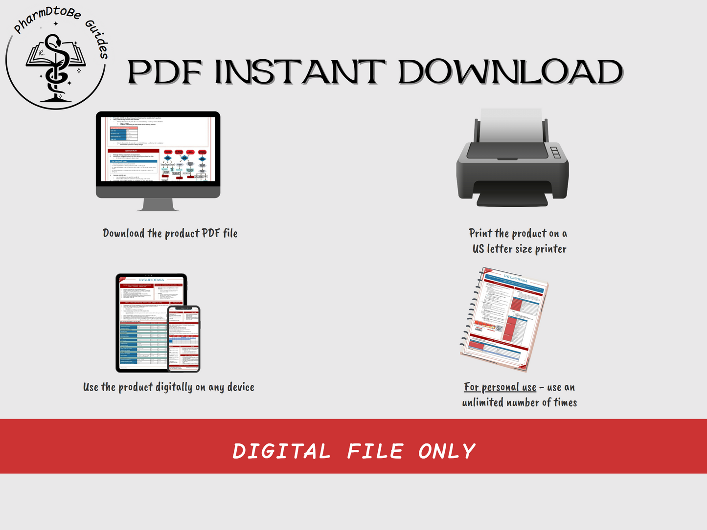 Lipid Study Guide | Cardiology | Pharmacy Study Guide | Digital Download