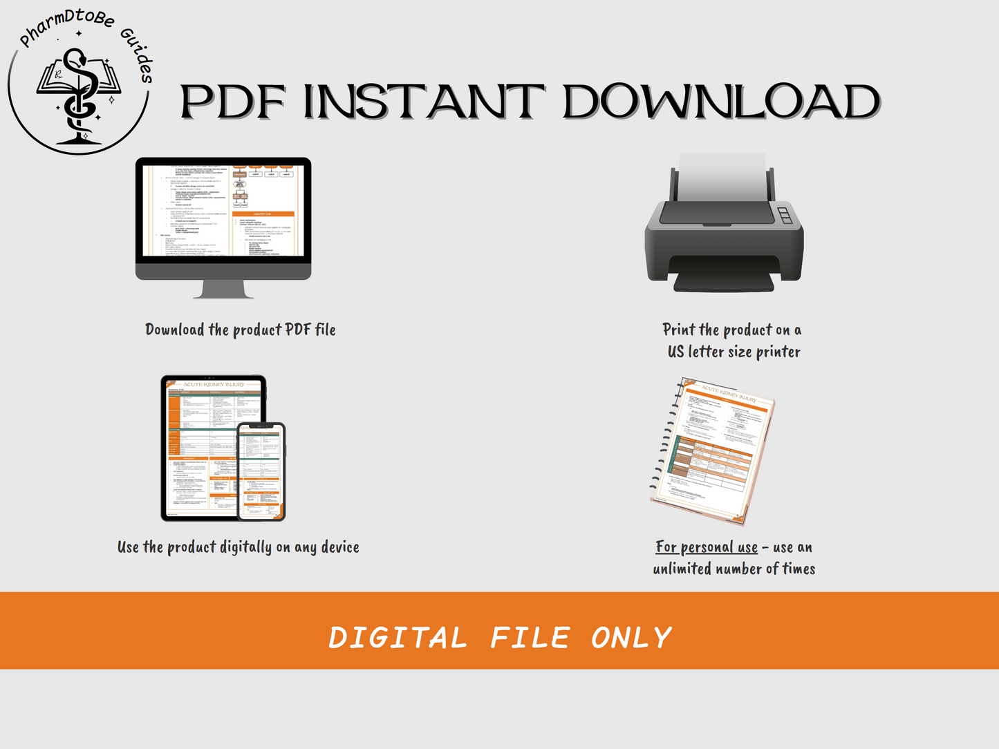 Acid-Base Disorders | Renal | Pharmacy Study Guide | Digital Download