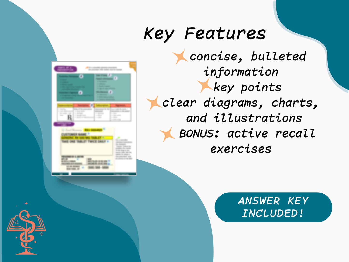 Prescription Study Guide | Rx Abbreviations | Pharmacy Study Guide | Digital Download