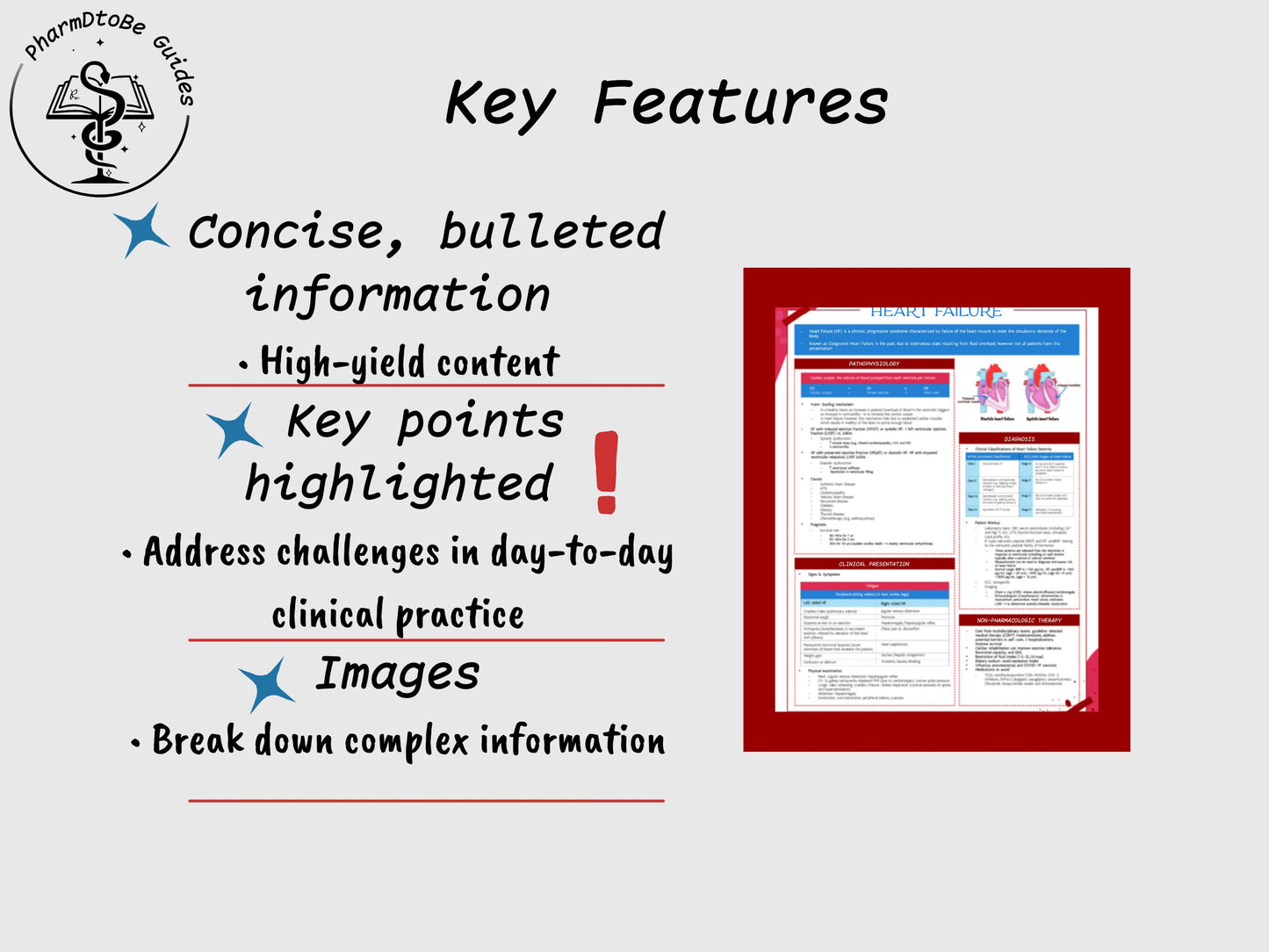 Heart Failure (CHF) Study Guide | Cardio | Pharmacy Study Guide | Digital Download