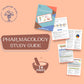 Pharmacology Made Easy - A Concise Study Guide for Pharmacy Students | Pharmacy Study Guide | Digital Download