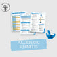 Allergic Rhinitis Study Guide | Respiratory | Pharmacy Study Guide | Digital Download