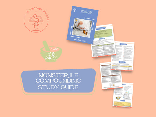 Non-Sterile Compounding Study Guide: A Practical Resource for Pharmacy Techs and Students | Digital Download